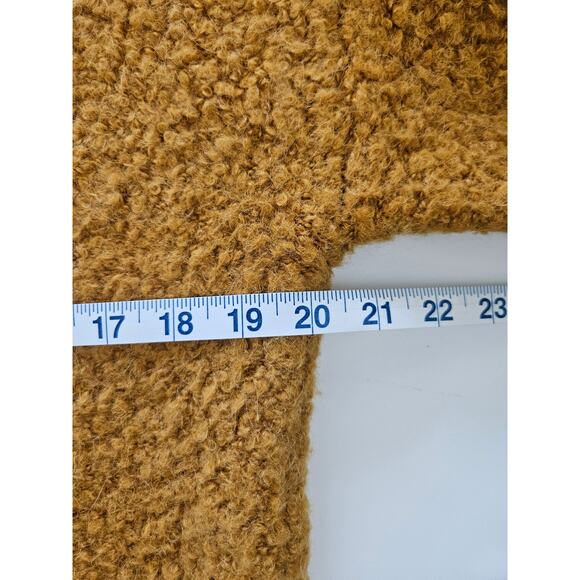 Frank and Oak Fuzzy Boucle Crewneck Sweater, Size M - Picture 8 of 10